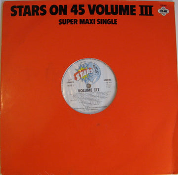 Stars On 45 : Stars On 45 Volume III (12", Maxi)