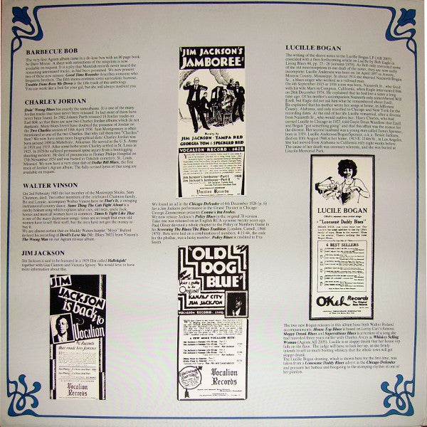 Various : Trouble Done Bore Me Down (Unreissued Tracks) (LP, Comp, Mono, RM)