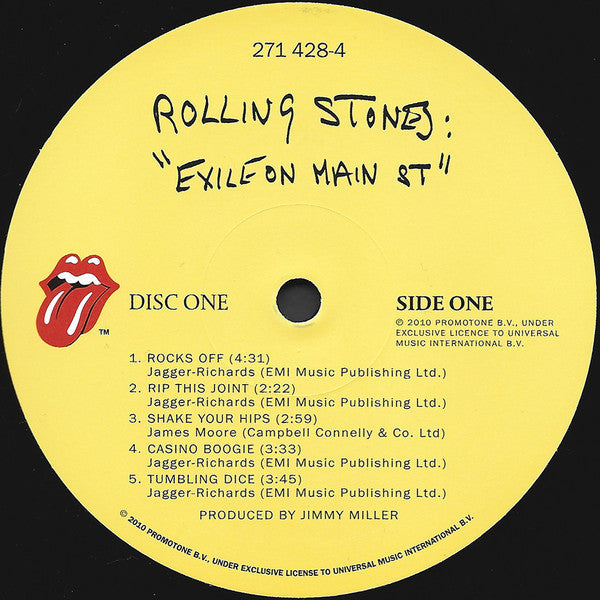 The Rolling Stones : Exile On Main St. (2xLP, Album, RE, Gat)