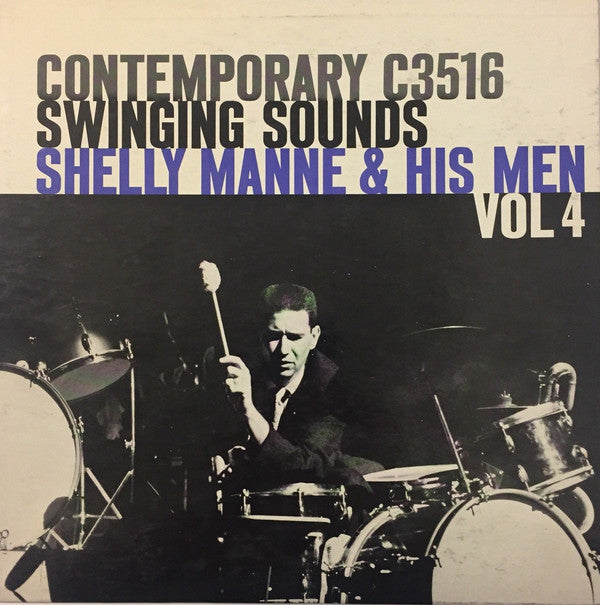 Shelly Manne & His Men : Vol. 4 - Swinging Sounds (LP, Album)