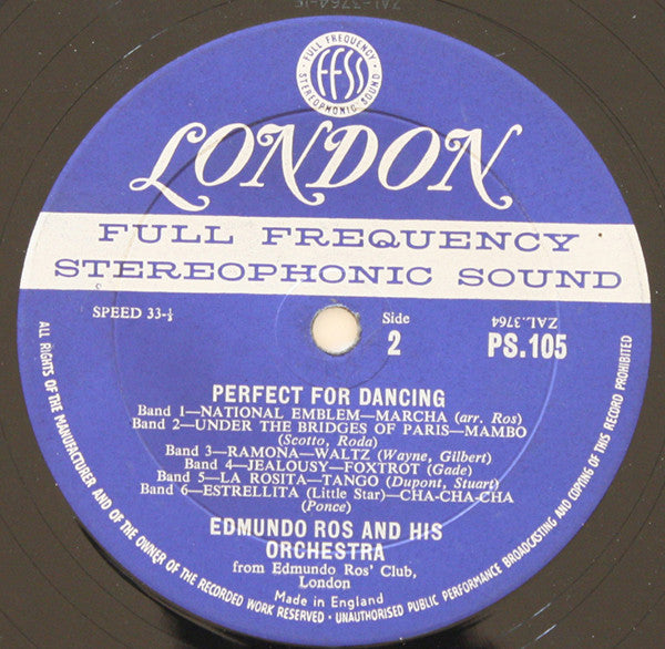 Edmundo Ros & His Orchestra : High Fi-Esta: Perfect For Dancing (LP, Album)