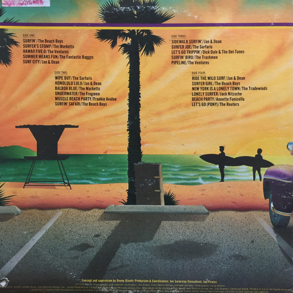Various : Golden Summer (2xLP, Comp, All)