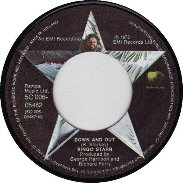 Ringo Starr : Photograph (7", Single)