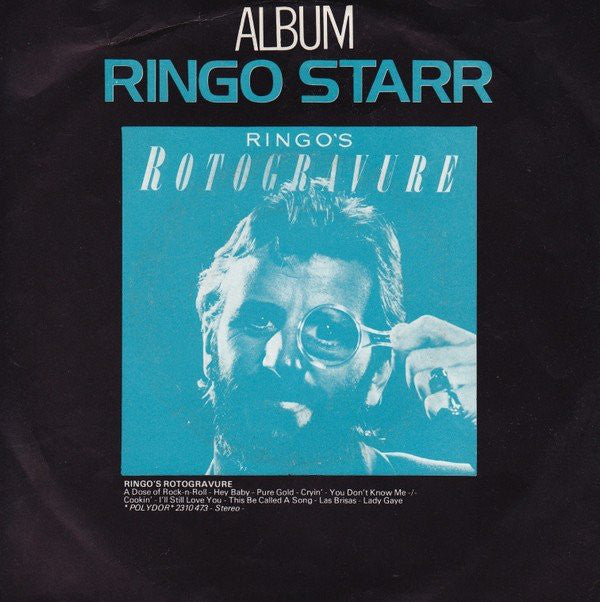 Ringo Starr : You Don't Know Me At All (7", Single)