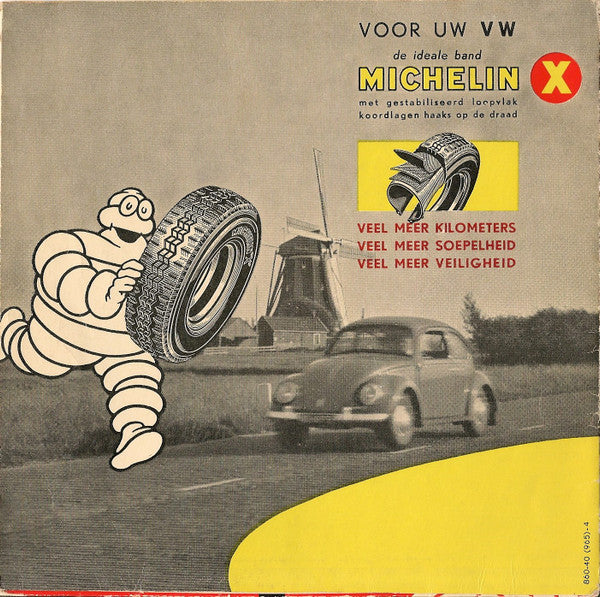 Mies Bouwman, Joop Doderer, Michelin Band : 3 Minuten Met Quiz-Miss Mies Bouwman En Joop Doderer (Flexi, 7")