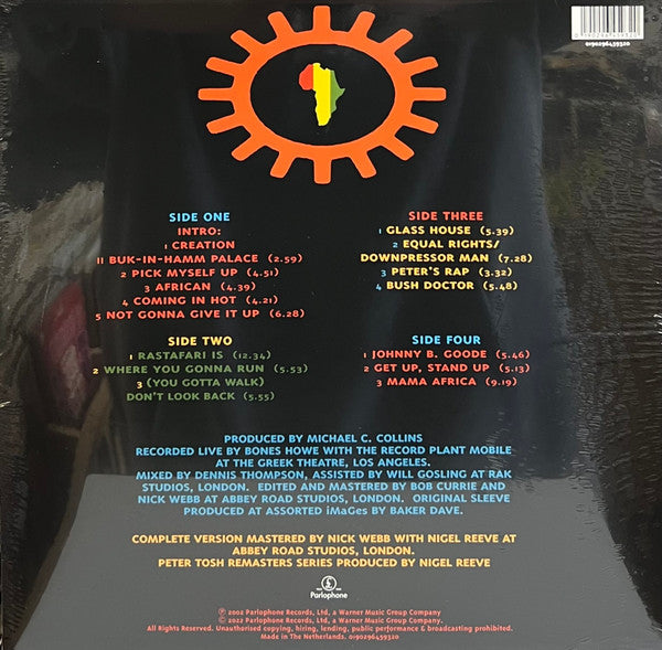 Peter Tosh : Complete Captured Live (Album, RE + LP, RSD, Gre + LP, RSD, Ora)