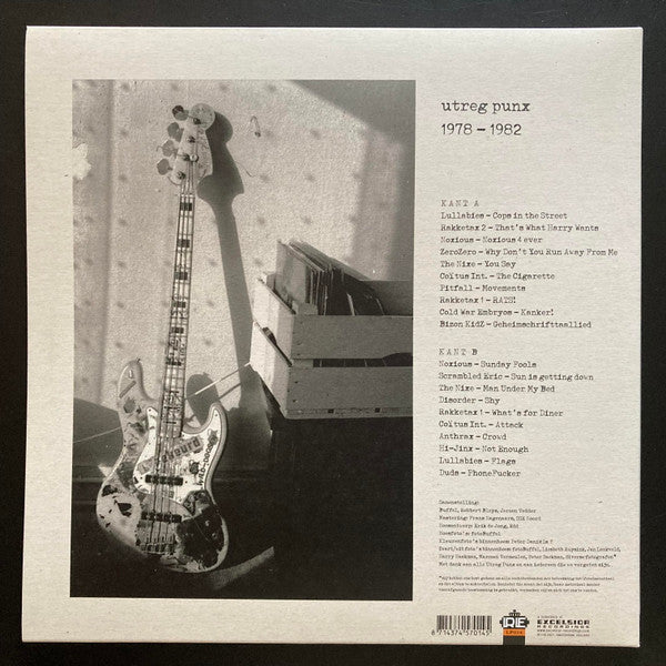 Various : Utreg Punx 1978-1982 (LP, Comp, RE)