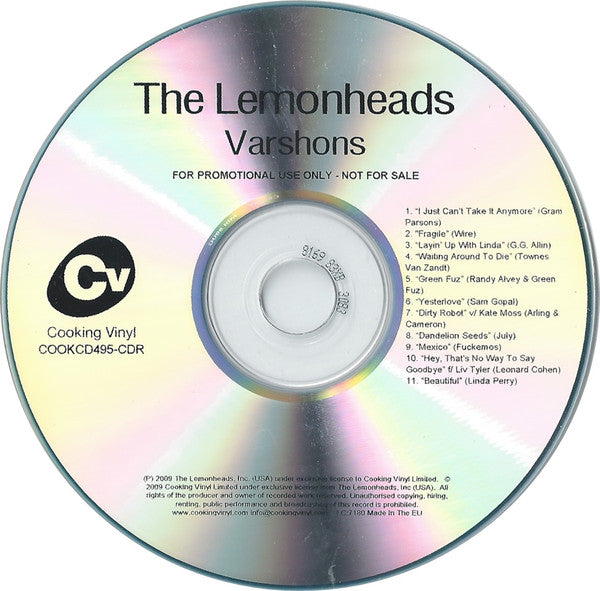 The Lemonheads : Varshons (CDr, Album, Promo)