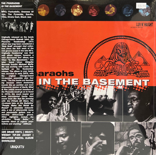 The Pharaohs (2) : In The Basement (LP, Album, RSD, RE, 180)