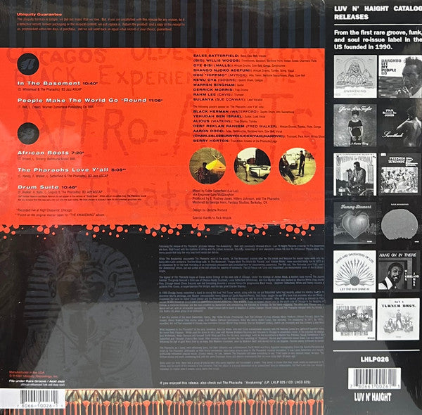 The Pharaohs (2) : In The Basement (LP, Album, RSD, RE, 180)