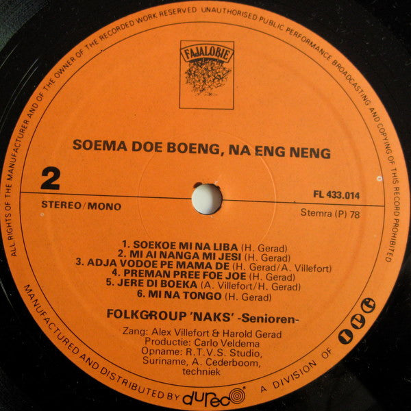 N.A.K.S. : Soema Doe Bong, Na Eng Neng (LP)