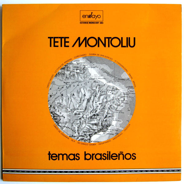 Tete Montoliu : Temas Brasileños (LP, Album)