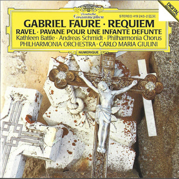 Gabriel Fauré / Maurice Ravel - Kathleen Battle, Andreas Schmidt (2), Philharmonia Chorus, Philharmonia Orchestra, Carlo Maria Giulini : Requiem / Pavane Pour Une Infante Défunte (CD, Album, RP)