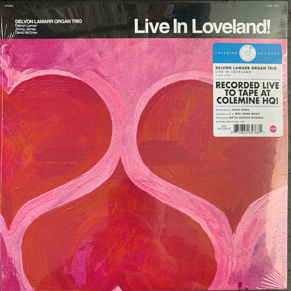 Delvon Lamarr Organ Trio : Live In Loveland! (2xLP, Album, RSD, Ltd, Pin)