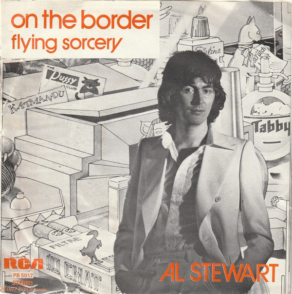 Al Stewart : On The Border (7", Single)