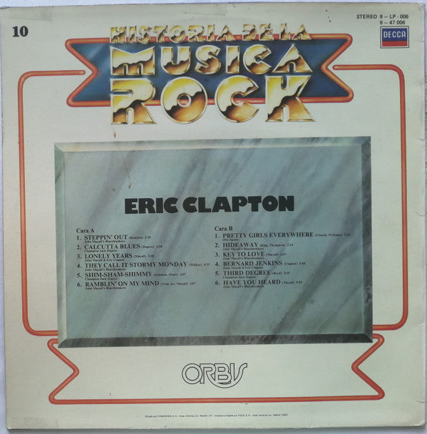 Eric Clapton : Eric Clapton (LP, Comp, RE)