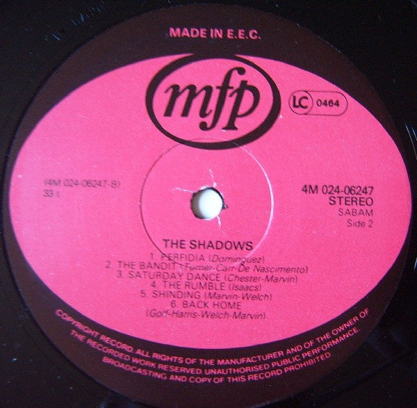 The Shadows : The Shadows (LP, Comp)