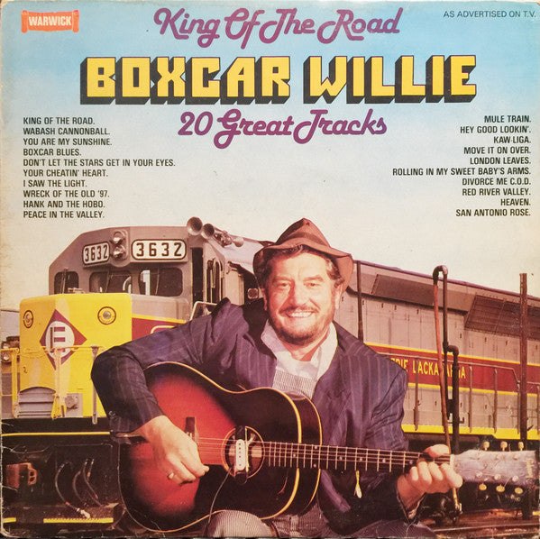 Boxcar Willie : King Of The Road  (LP, Comp)