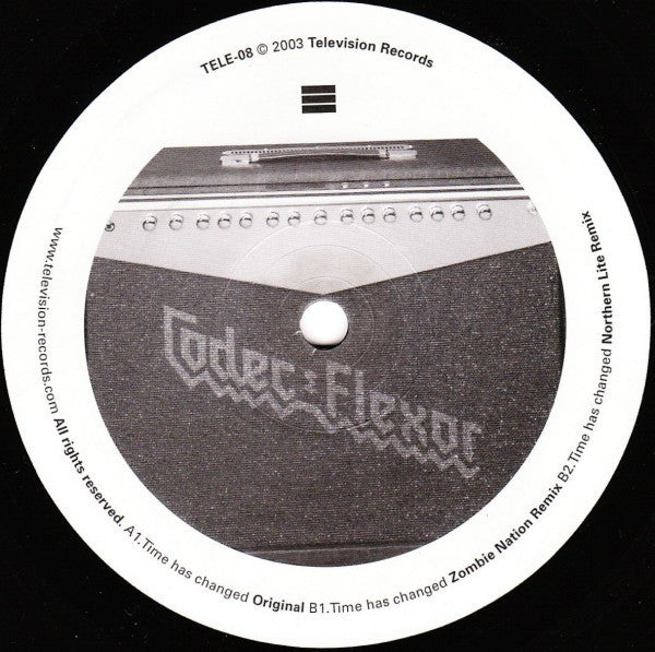 Codec & Flexor : Time Has Changed (The Remixes) (12", Pic)