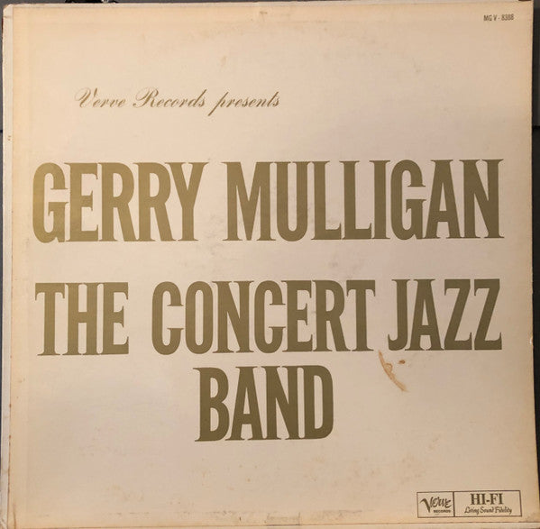 Gerry Mulligan : The Concert Jazz Band (LP, Album, Mono, Dee)