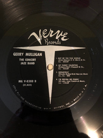 Gerry Mulligan : The Concert Jazz Band (LP, Album, Mono, Dee)