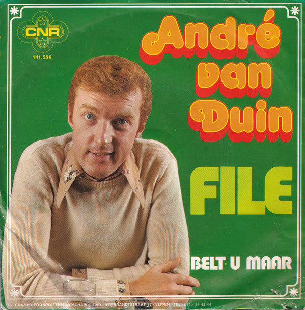 André van Duin : File (7", Single)