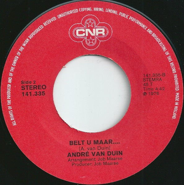 André van Duin : File (7", Single)