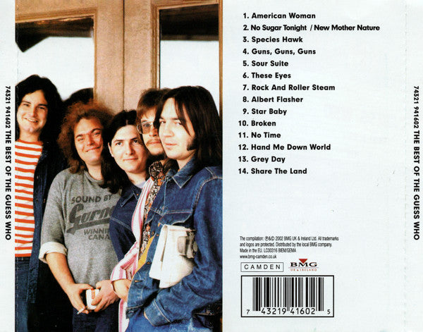 The Guess Who : The Best Of The Guess Who (CD, Comp)