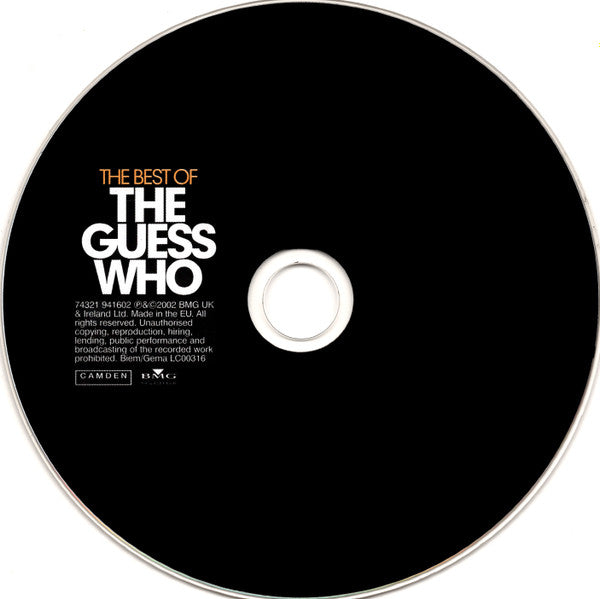 The Guess Who : The Best Of The Guess Who (CD, Comp)