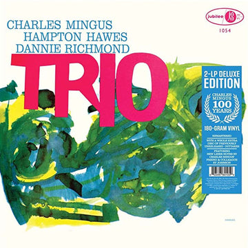 Charles Mingus With Hampton Hawes And Dannie Richmond : Mingus Three (LP, Album, Mono, RE, 180 + LP, Mono, 180 + Dlx, RM)