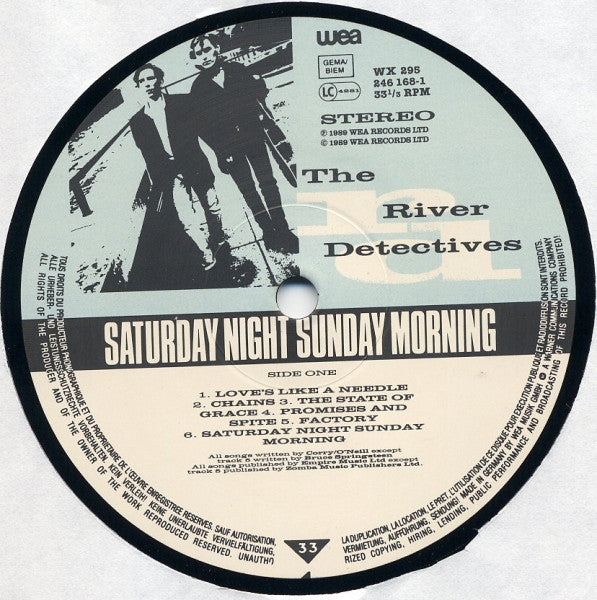 The River Detectives : Saturday Night Sunday Morning (LP, Album)