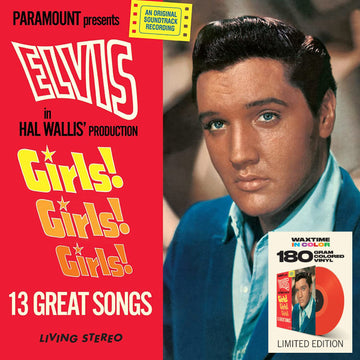 Elvis Presley : Girls! Girls! Girls! (LP, Album, Ltd, RE, Red)