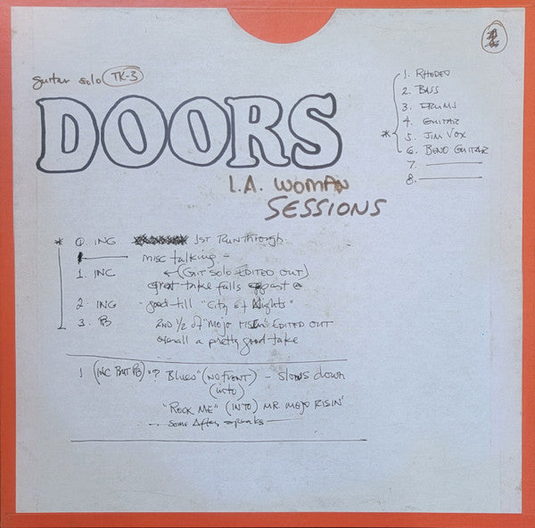 The Doors : L.A. Woman Sessions (4xLP + Box, RSD, Ltd, Num, RM)