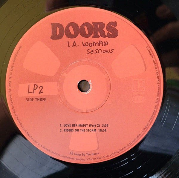 The Doors : L.A. Woman Sessions (4xLP + Box, RSD, Ltd, Num, RM)