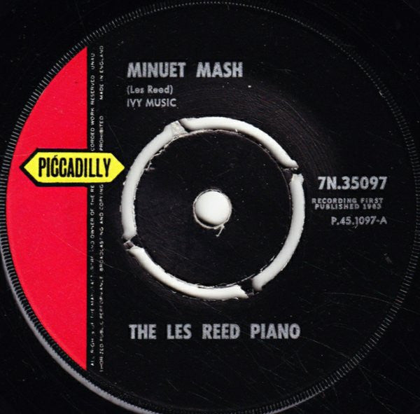 Les Reed : Minuet Mash (7")