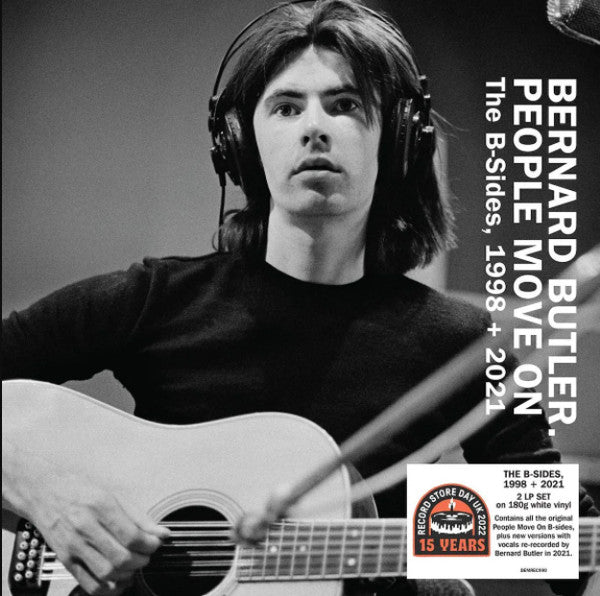 Bernard Butler : People Move On- The B-Sides, 1998 + 2021 (2xLP, RSD, Comp, Ltd, S/Edition, Whi)