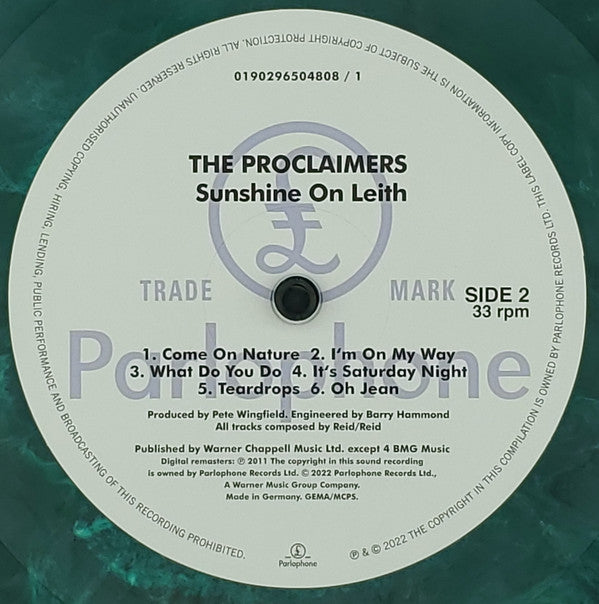 The Proclaimers : Sunshine On Leith (2xLP, Album, RSD, Ltd, RE, RM, Bla)