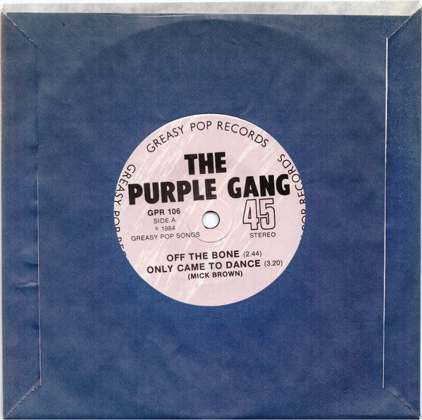 The Purple Gang (4) : Rocks In My Mouth E.P. (7", EP)