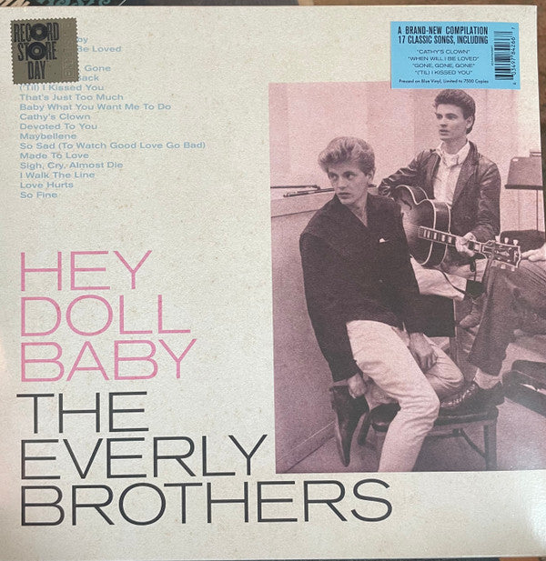 Everly Brothers : Hey Doll Baby (LP, RSD, Comp, Ltd, RM, S/Edition, Blu)