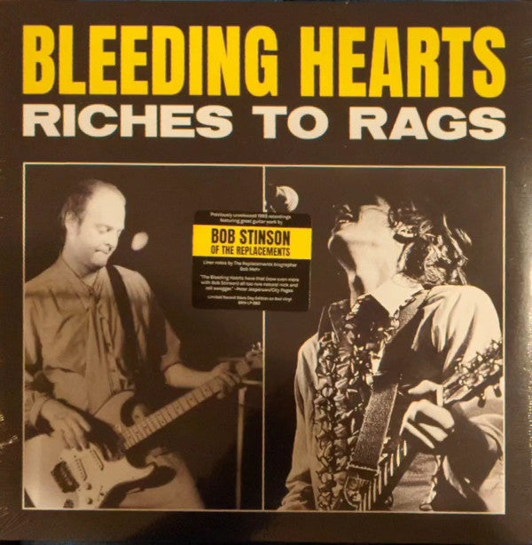 Bleeding Hearts (9) : Riches to Rags (LP, Album, RSD, Ltd, Red)