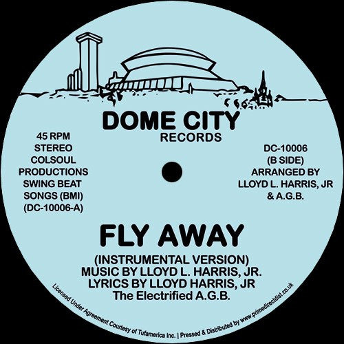 The Electrified A.G.B. (All Girls Band) : Fly Away (Disco Version) (12", Single, Ltd, RE)