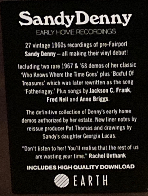Sandy Denny : Early Home Recordings  (2xLP, RSD, Comp)