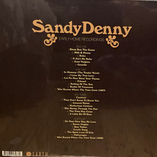 Sandy Denny : Early Home Recordings  (2xLP, RSD, Comp)