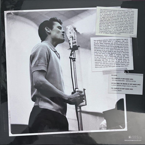 Chet Baker : Chet Baker Sings - The Definitive Collector's Edition (LP, RE, RM, 180 + CD, Album, RE, Boo + Box, RSD, L)