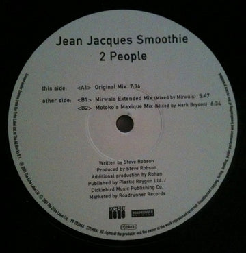 Jean Jacques Smoothie : 2 People (12")