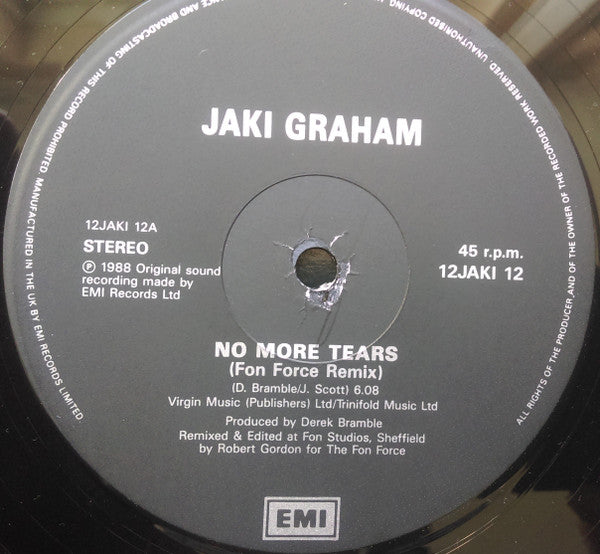 Jaki Graham : No More Tears (12")