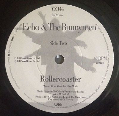 Echo & The Bunnymen : Lips Like Sugar (7", Single, Gat)