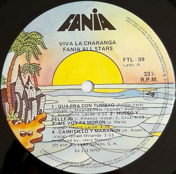 Fania All Stars : Viva La Charanga (LP, Album)