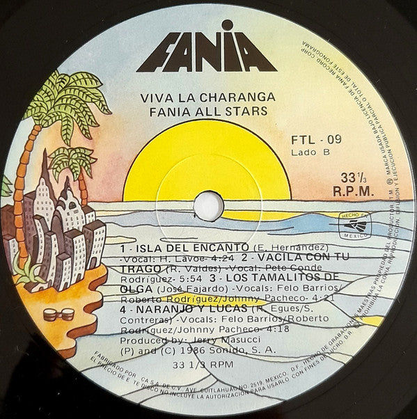 Fania All Stars : Viva La Charanga (LP, Album)