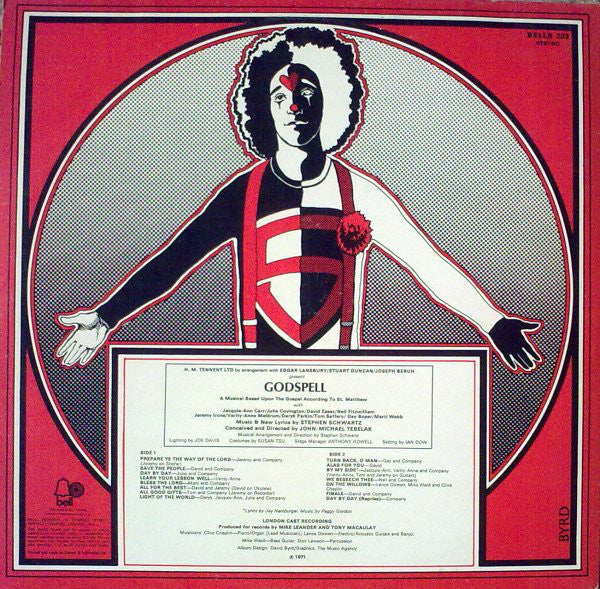 "Godspell" Original London Cast : Godspell (LP, Album)